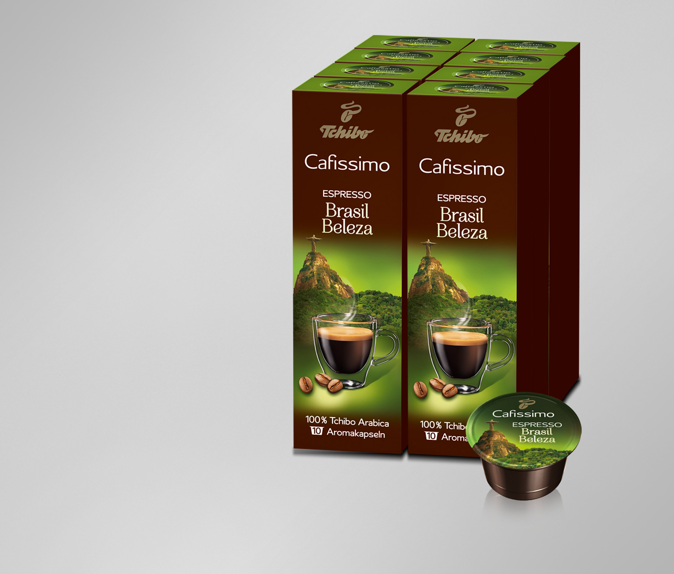 80 capsules Espresso – Brasil Beleza