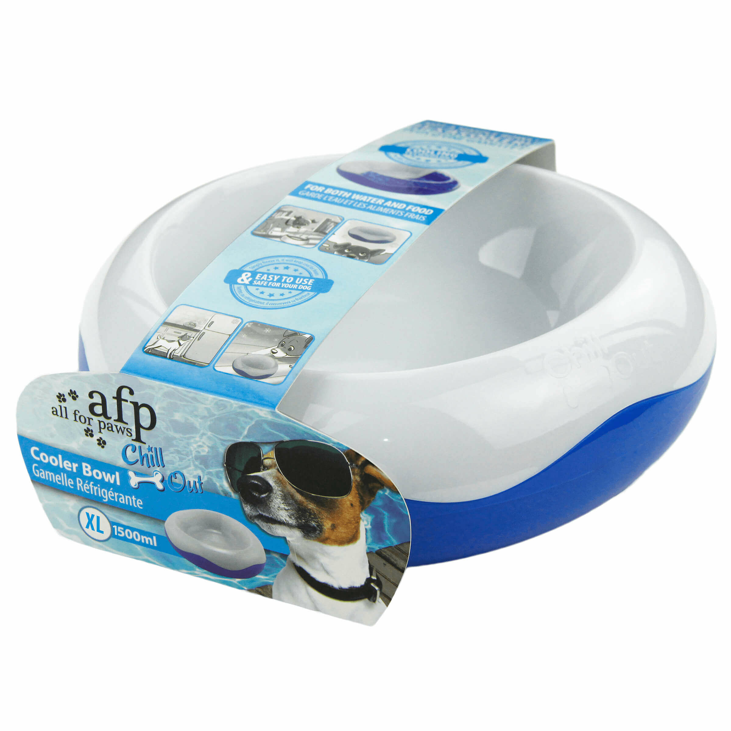 All for Paws Chill Out Cooler Bowl Taille XL 1500ml