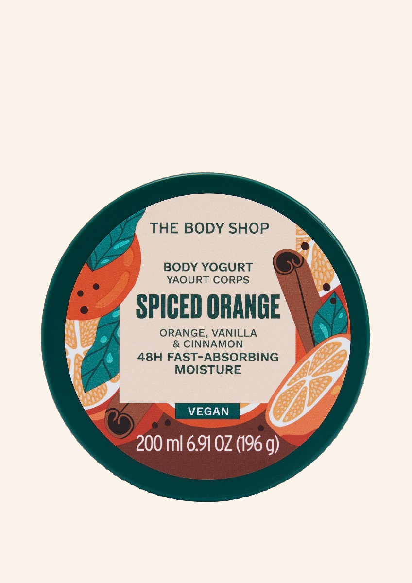 body yogurt orange & épices