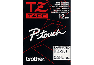 ABB Stotz S&J Brother Cassette à ruban encreur TZe laminé Brother Cassette à ruban encreur TZe laminé