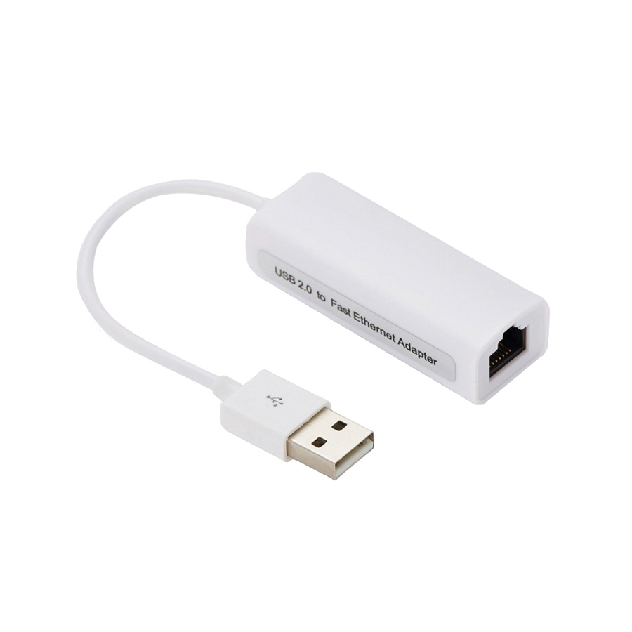 Adaptateur USB vers Ethernet blanc