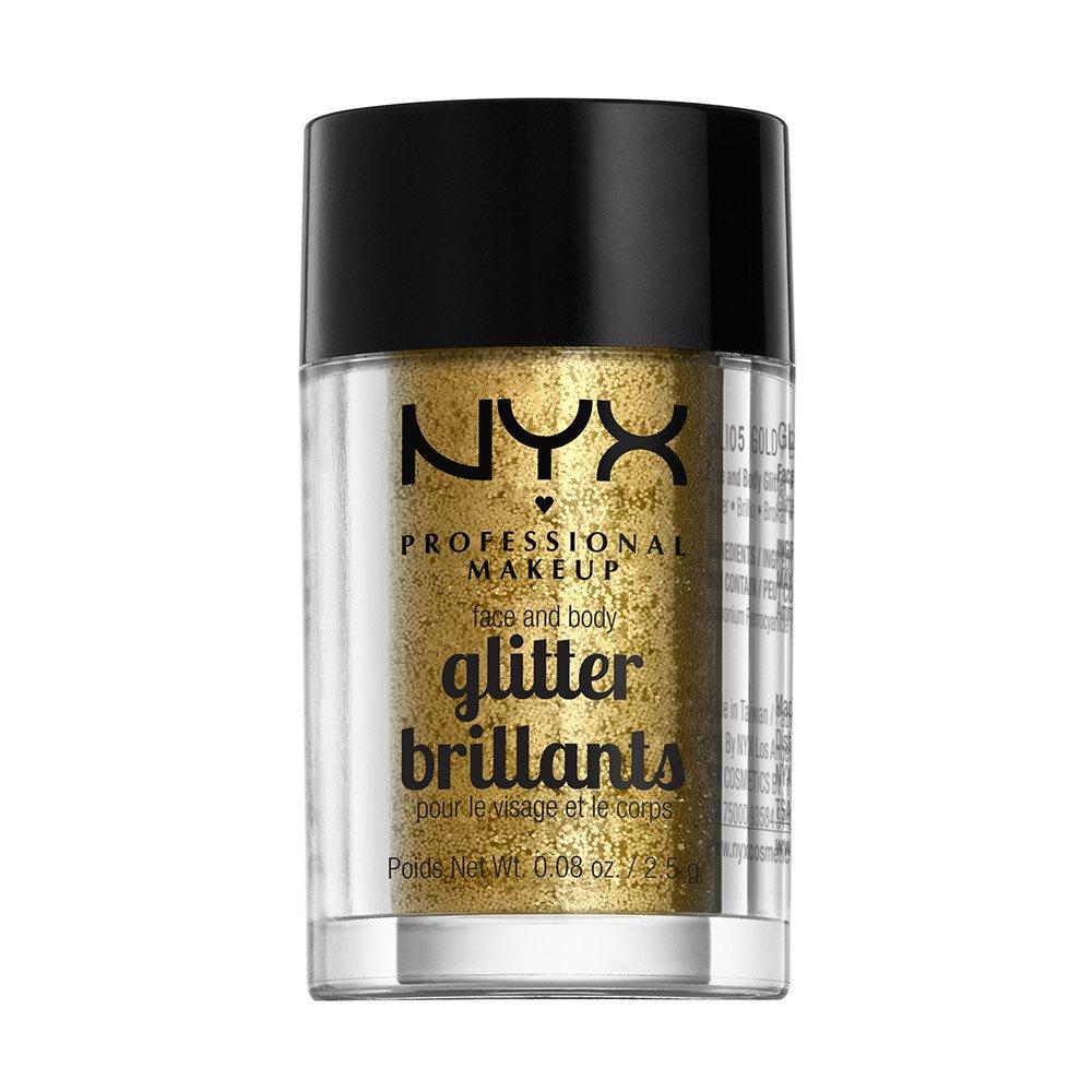 NYX-PROFESSIONAL-MAKEUP Face & Body Glitter Unisexe Gold g#297/15g