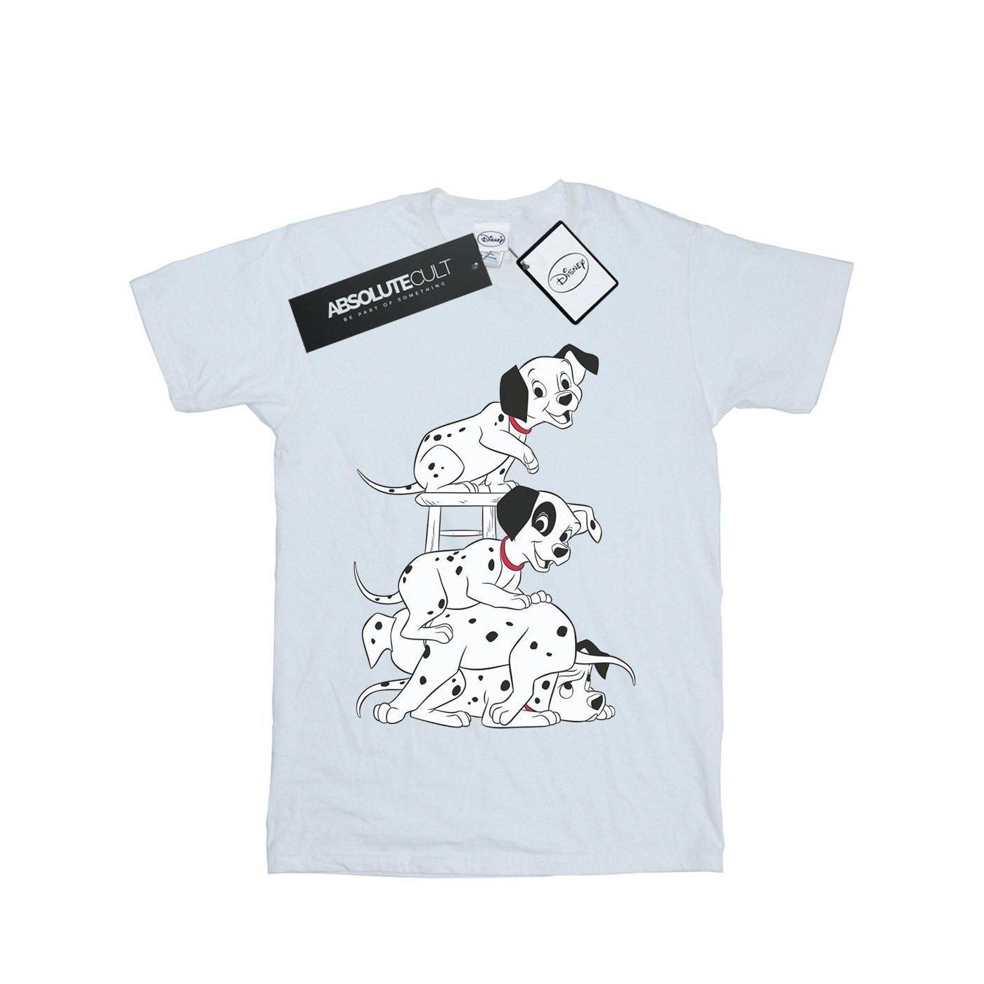 101 Dalmatians Tshirt Femme Blanc 3XL