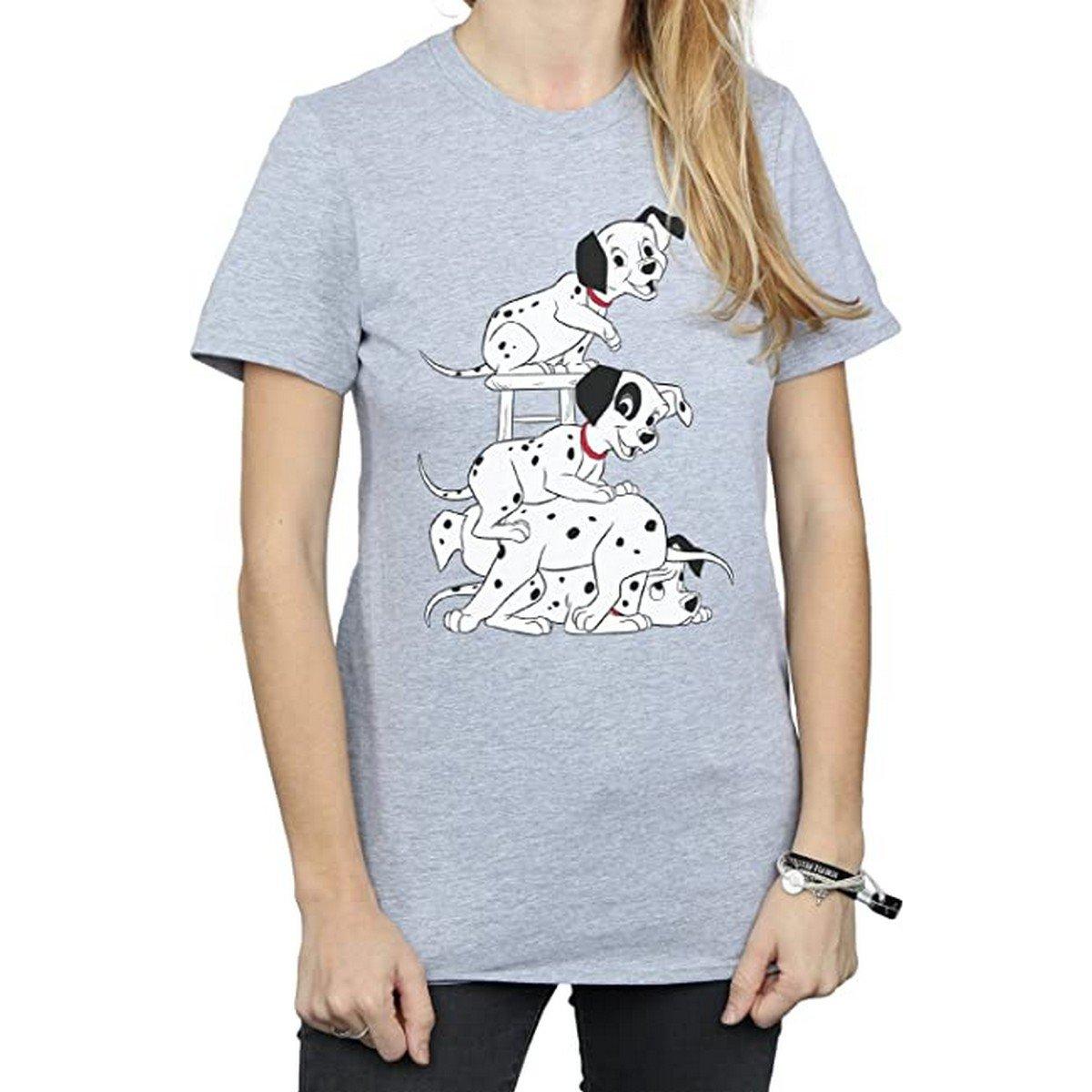 101 Dalmatians Tshirt Femme Gris XL
