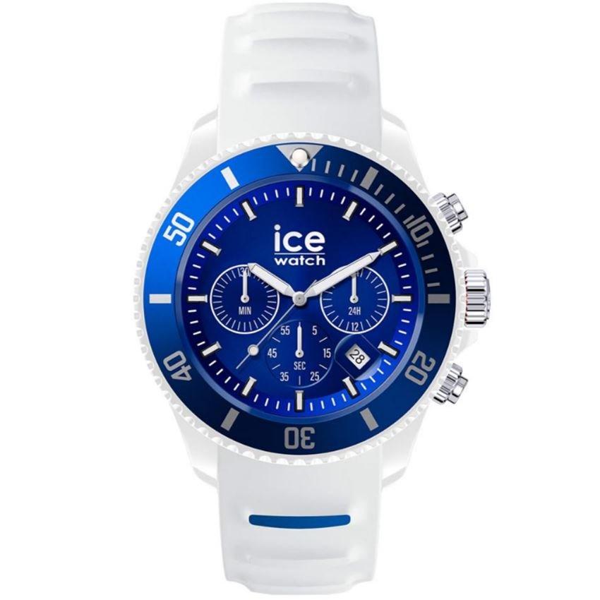 Ice Watch 021424 Ice Chrono White Blue Montre Pour Homme ONE SIZE