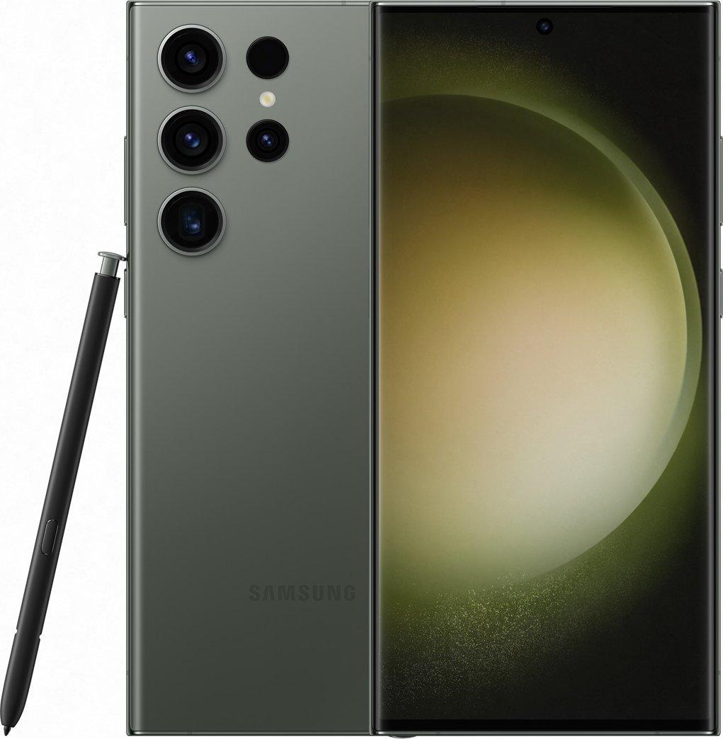 SAMSUNG Reconditionné Samsung Galaxy S23 Ultra 5g Dual Sim 256 Gb Green - Très Bon État Unisexe 256 GB