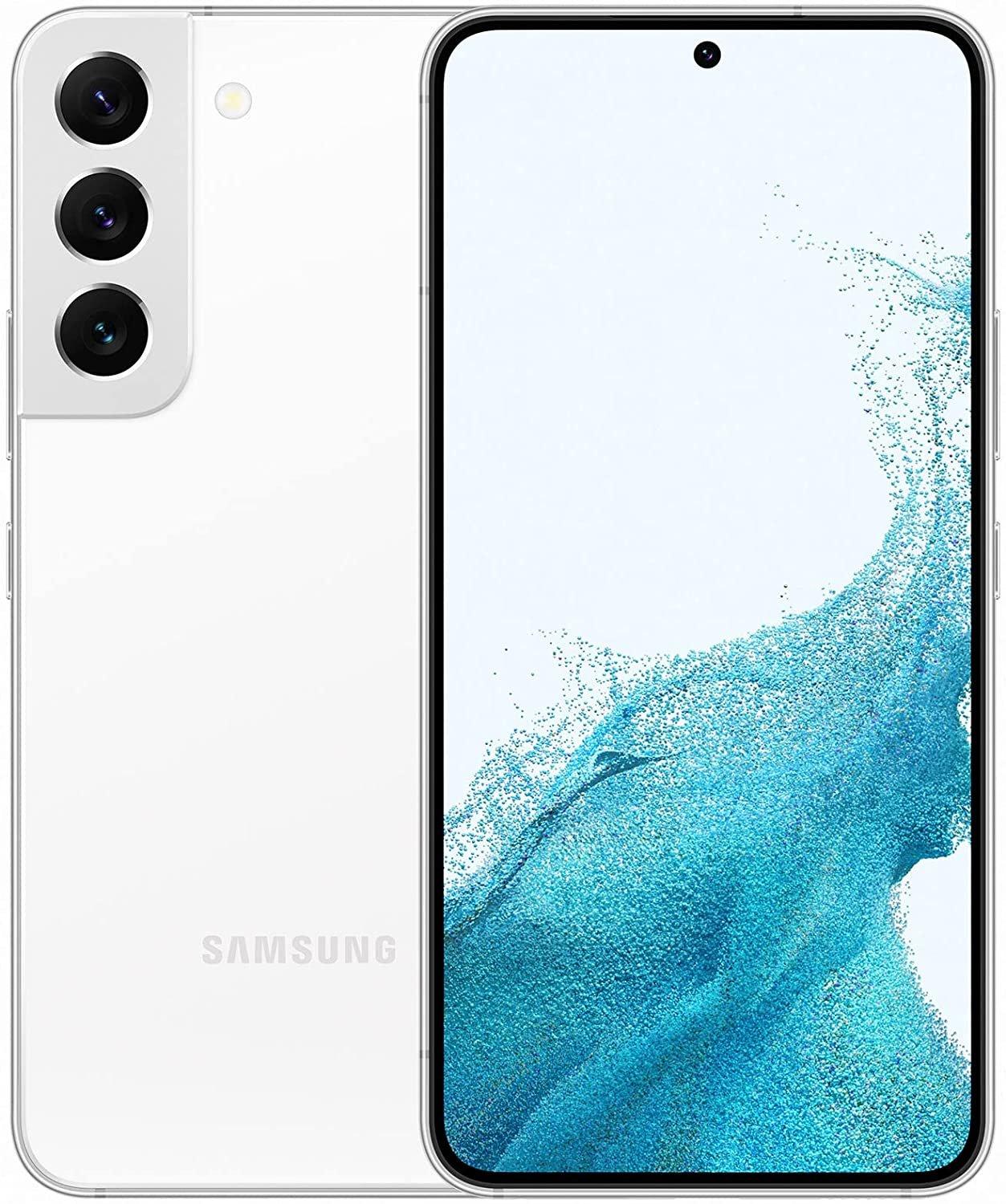 SAMSUNG Reconditionné Samsung Galaxy S22 5g Dual Sim 256 Gb White - Comme Neuf Unisexe 256 GB