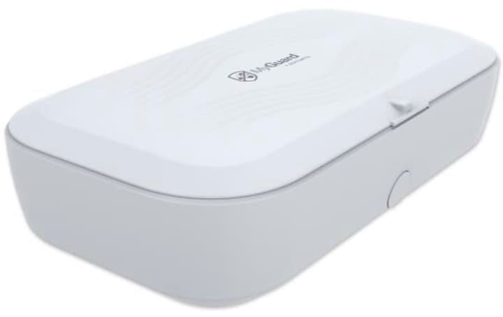 4smarts Disinfection Device With Wireless Charger And Aroma Therapy Blanc Auto, Intérieure, Extérieure Unisexe Blanc
