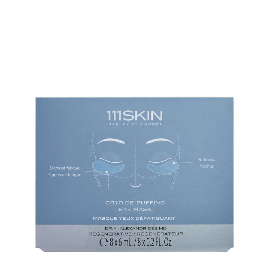 111Skin Cryo De-puffing Eye Mask Box Masque et patch pour les yeux 48 ml