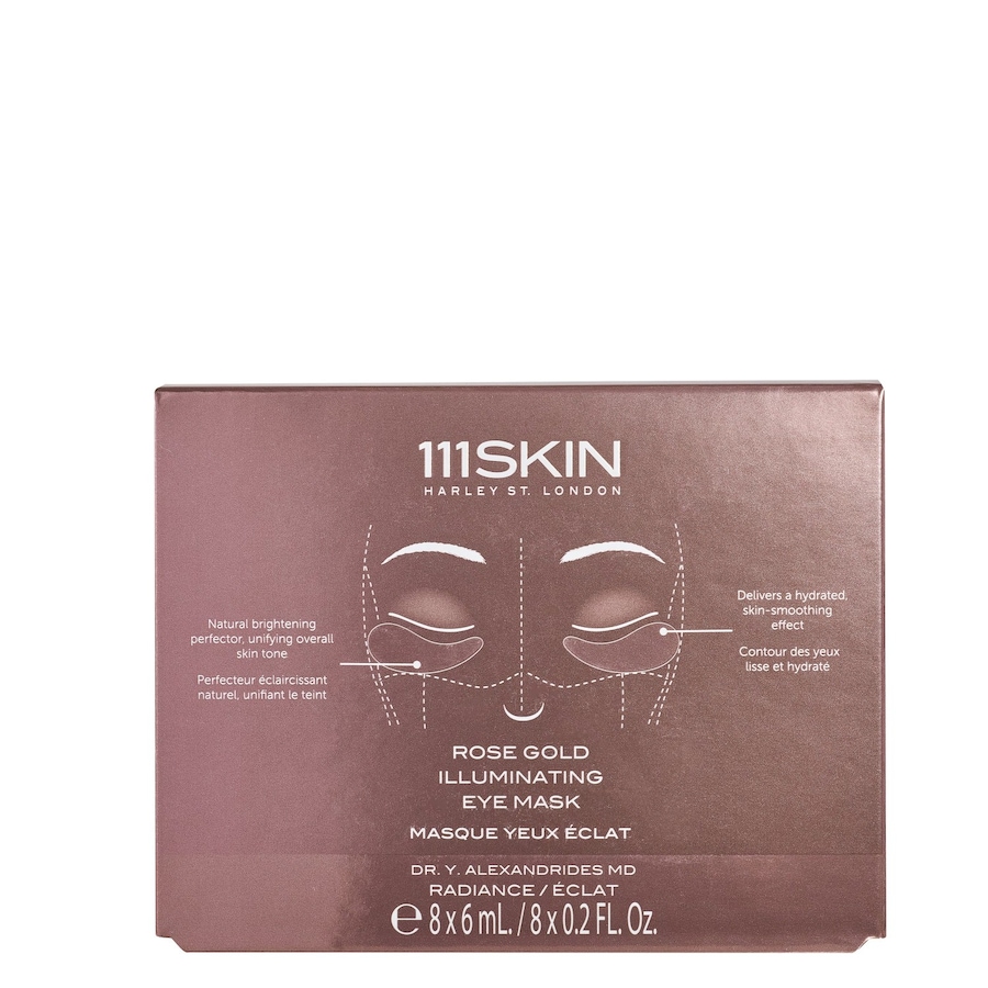 111Skin Rose Gold Illuminating Eye Mask Box Ff Masque et patch pour les yeux 48 ml