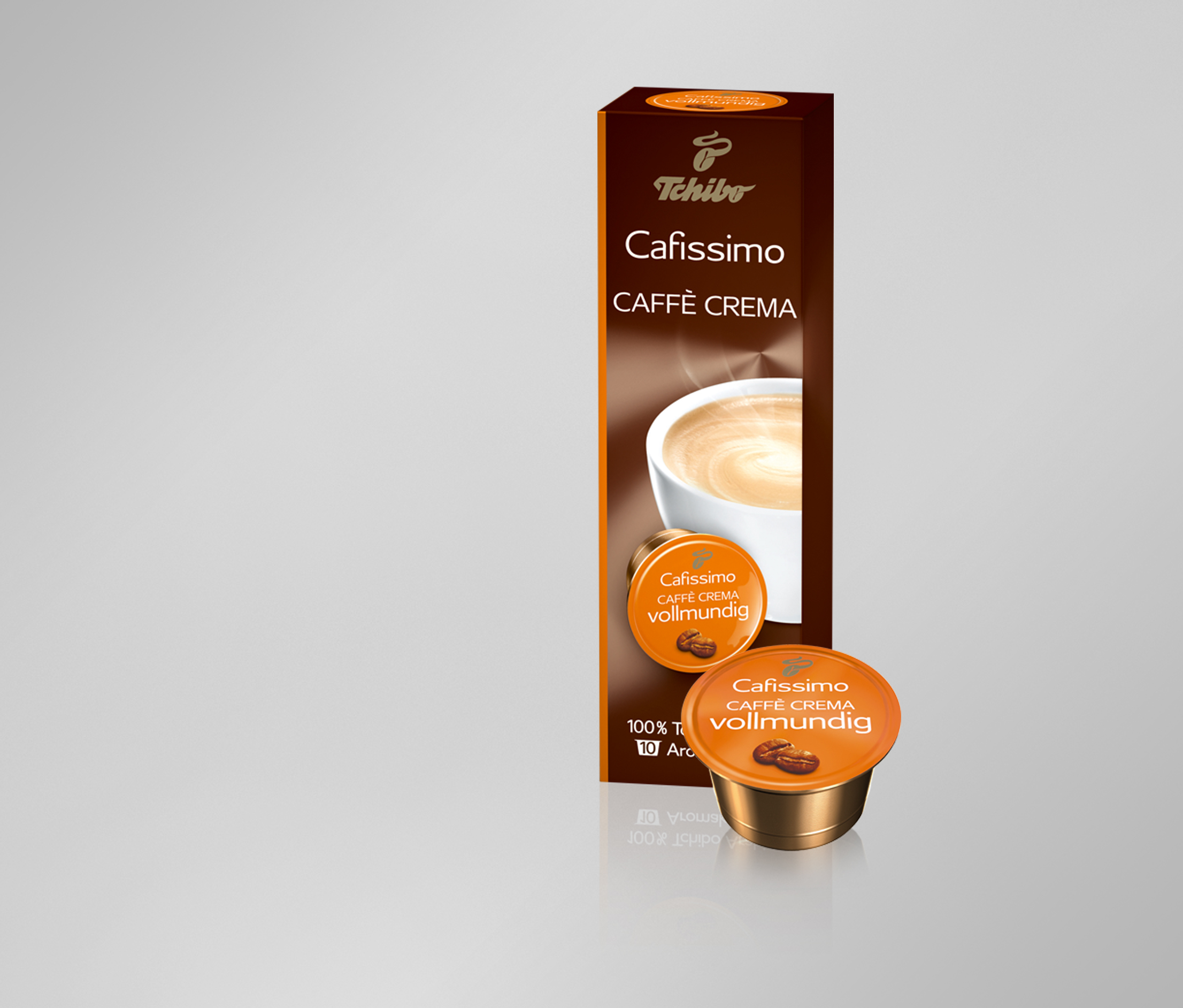 10 capsules Café crème intense