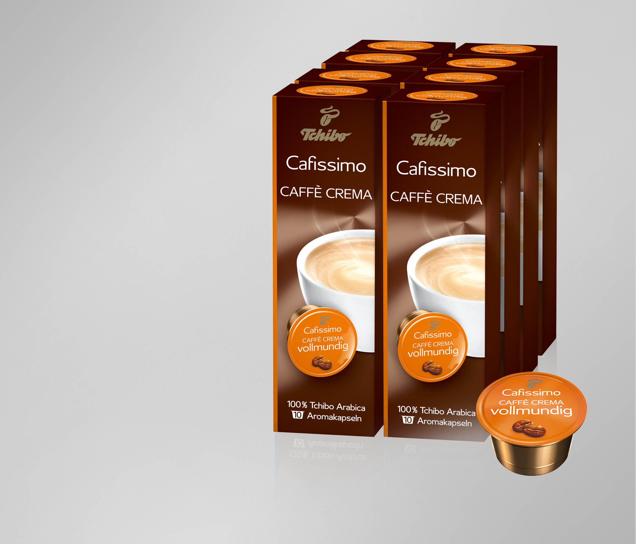 80 capsules Café crème intense