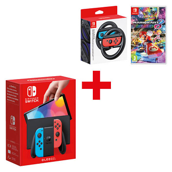 Nintendo Switch OLED Rouge/Bleu Mario Set nintendo switch bundles