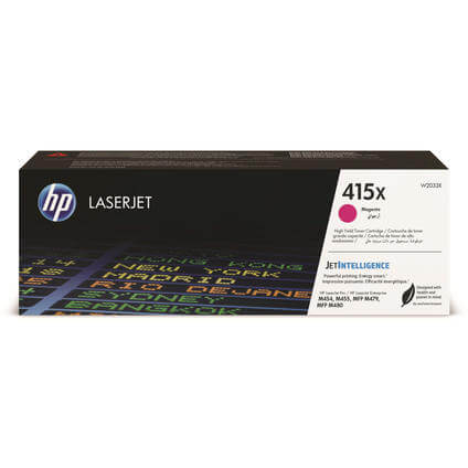 Hewlett-Packard Hp Toner-modul 415x Magenta W2033x Clj Pro M454/mfp M479 6000 S. Unisexe ONE SIZE