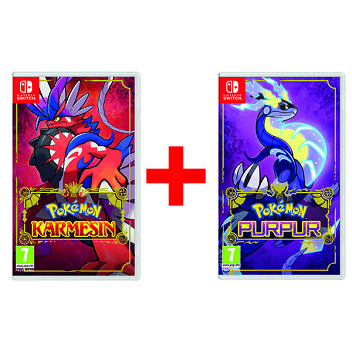Nintendo Pokémon Karmesin Purple Bundle nintendo switch games