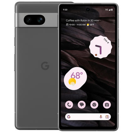 Google Pixel 7a 128 GB Black 6 1'' 64 MP 5G plus smartphones / handy