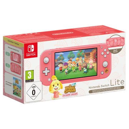 Nintendo Switch Lite Animal Crossing: New Horizons Isabelle Aloha