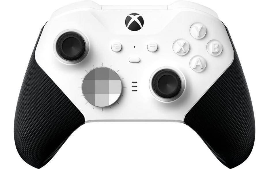Microsoft Xbox Elite Wireless Controller Series 2 - Core - Manette de jeu - sans fil - Bluetooth - blanc - pour PC, Microsoft Xbox One, Android, iOS, Microsoft Xbox Series S, Microsoft Xbox Series X
