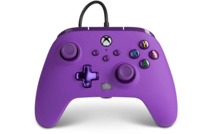 Power A Enhanced Wired Controller Violet gaming controller