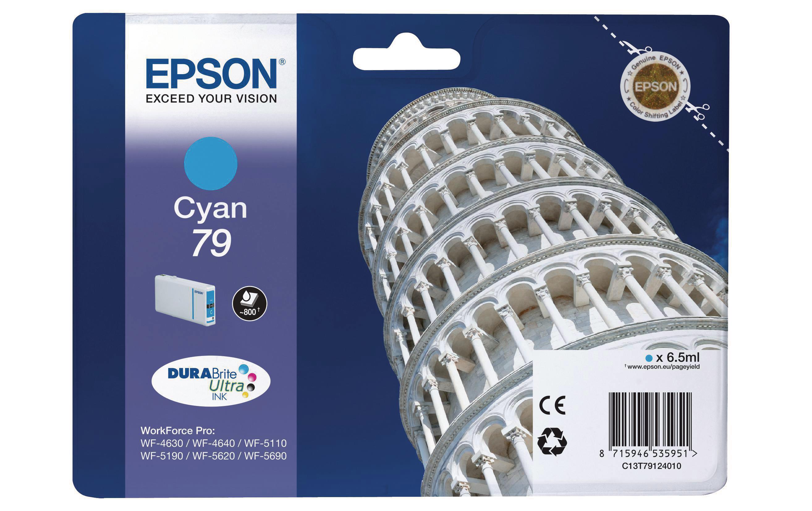 EPSON C13T79124010 - Cartouche originale (Cyan)