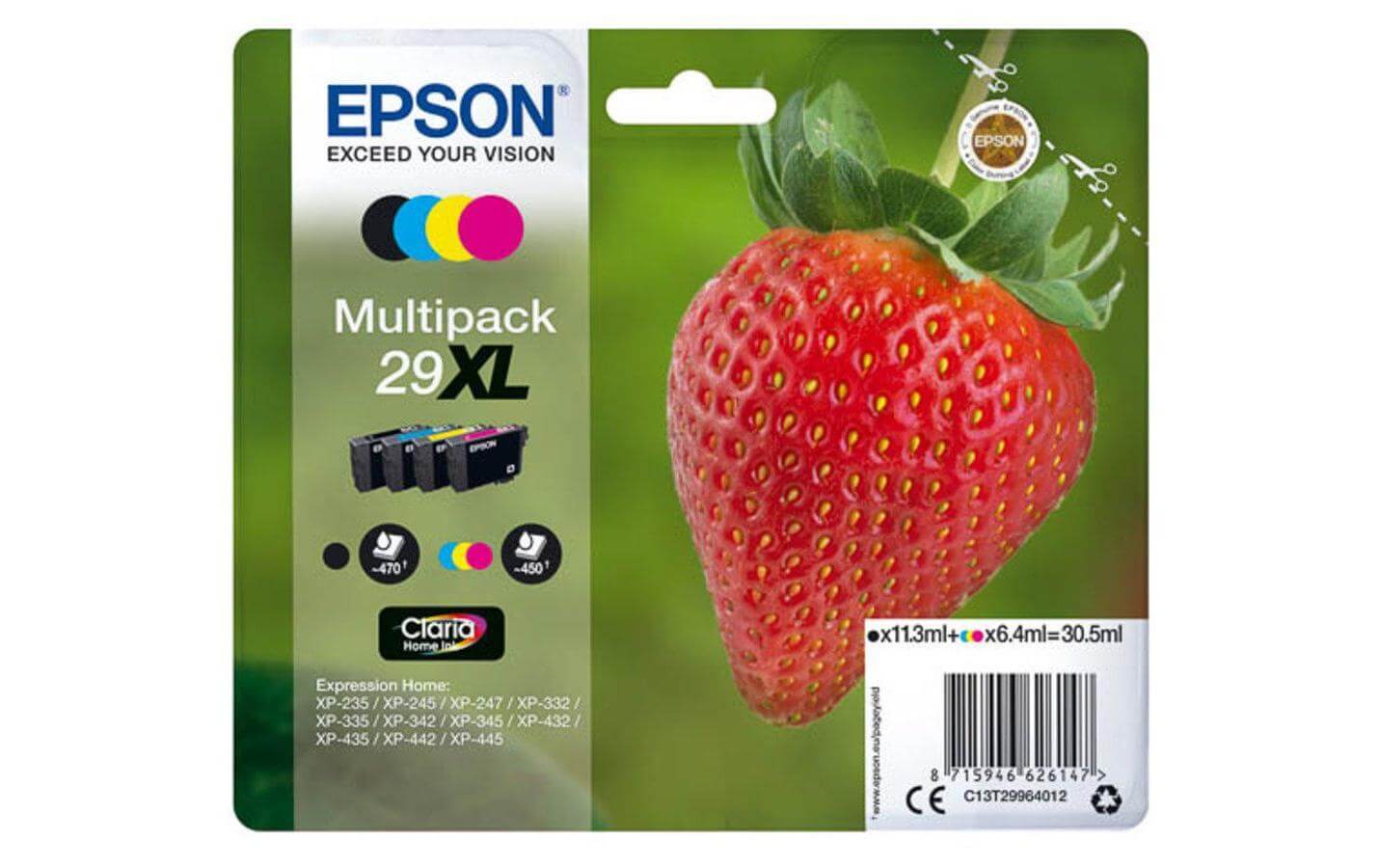 EPSON 29 XL Multipack - Cartouche d'encre (noir/cyan/magenta/jaune)