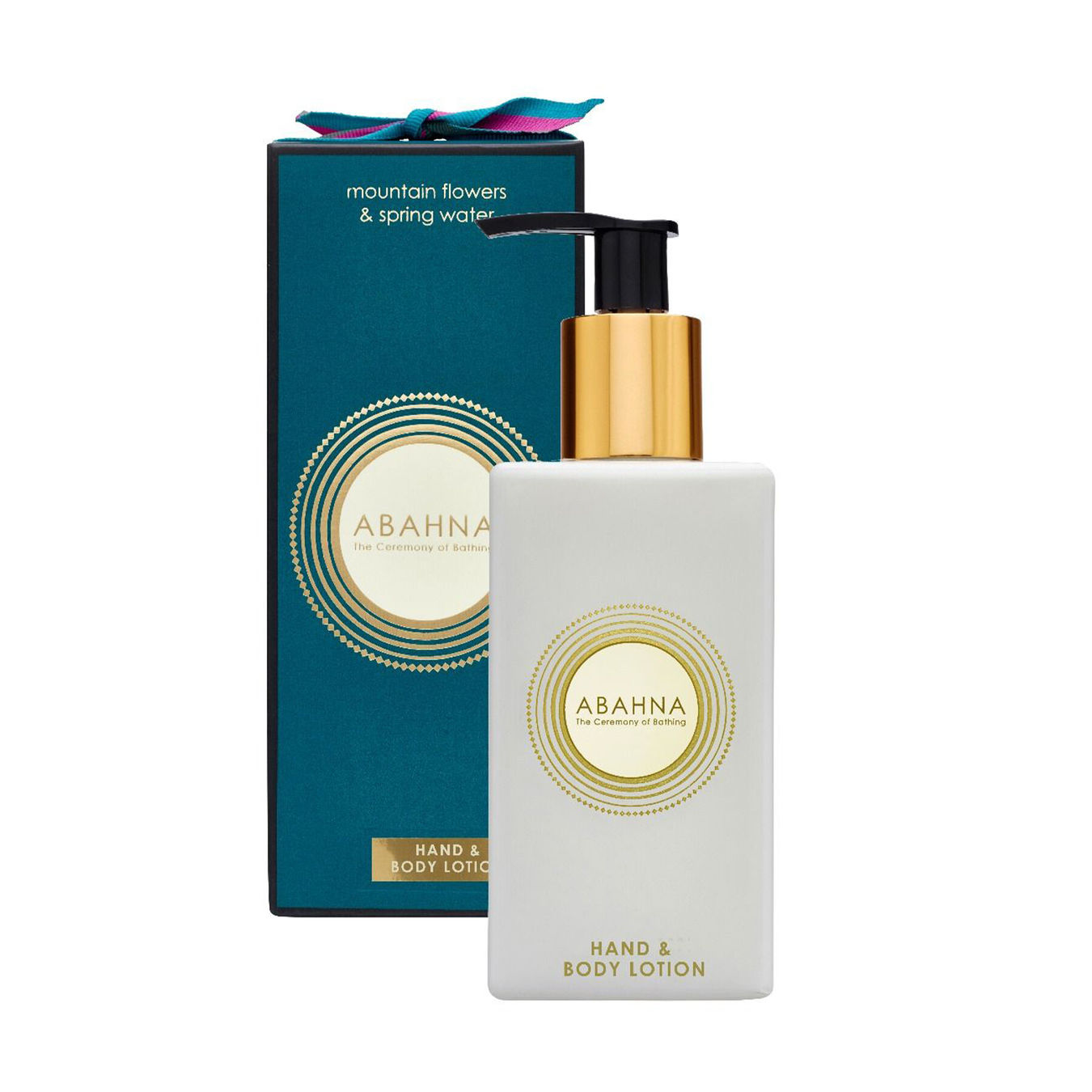 ABAHNA Mountain Flowers & Spring Water Hand & Body Lotion 250ml Femme