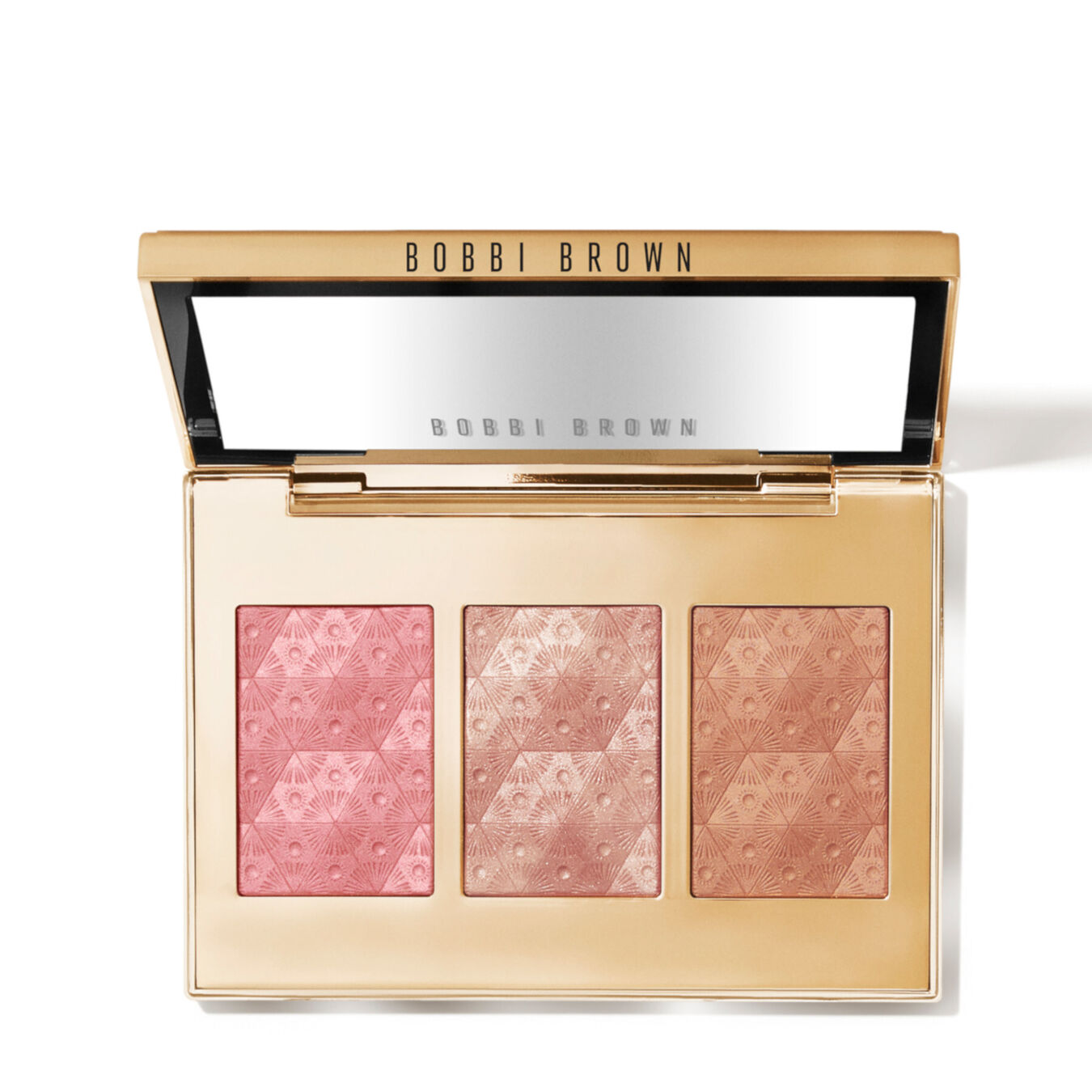 Bobbi Brown Luxe Cheek & Highlighting Palette Golden Glamour Collection 1pce