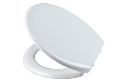 Diaqua Abattant de WC Barbana Slow Down Blanc | 37.5 × 44 cm