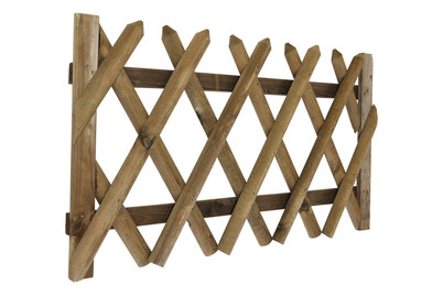 Portail de clôture Scherenzaun Pin | 100 × 60 cm