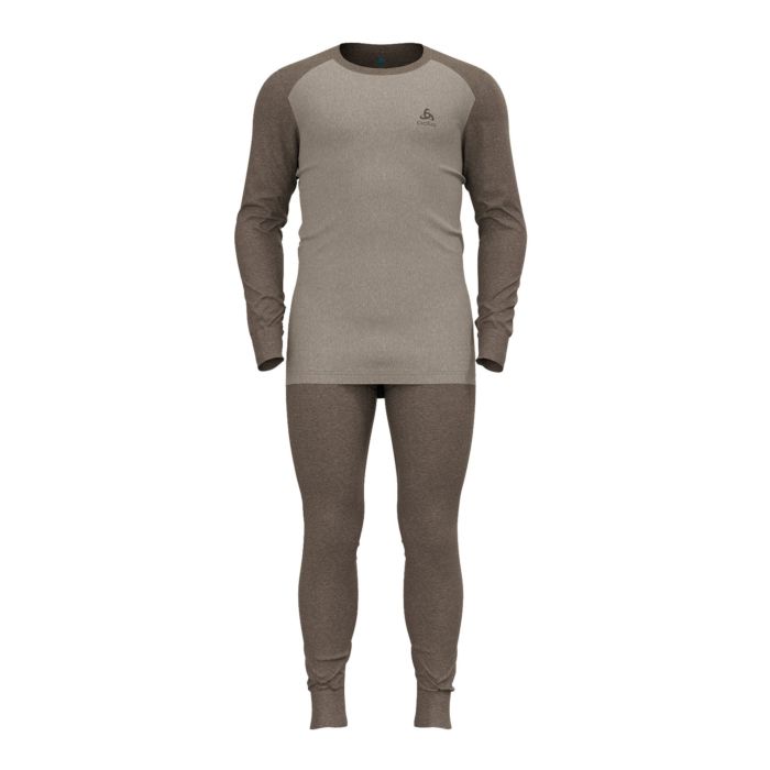 Set Odlo de sous-vêtements fonctionnels pour hommes, anthracite-gris, XL