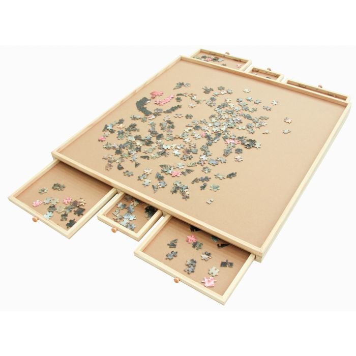 Table à puzzles pivotante, pour jusqu'à 1500 pièces