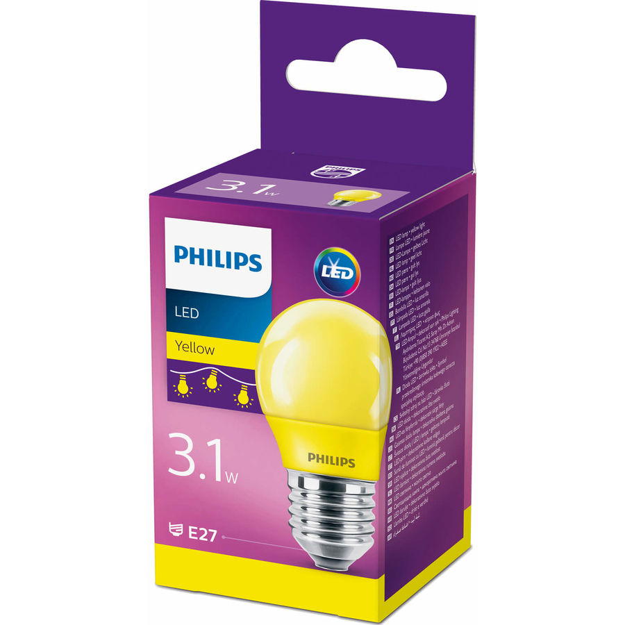 Philips Philips LED Kugel 15W E27 gelb matt