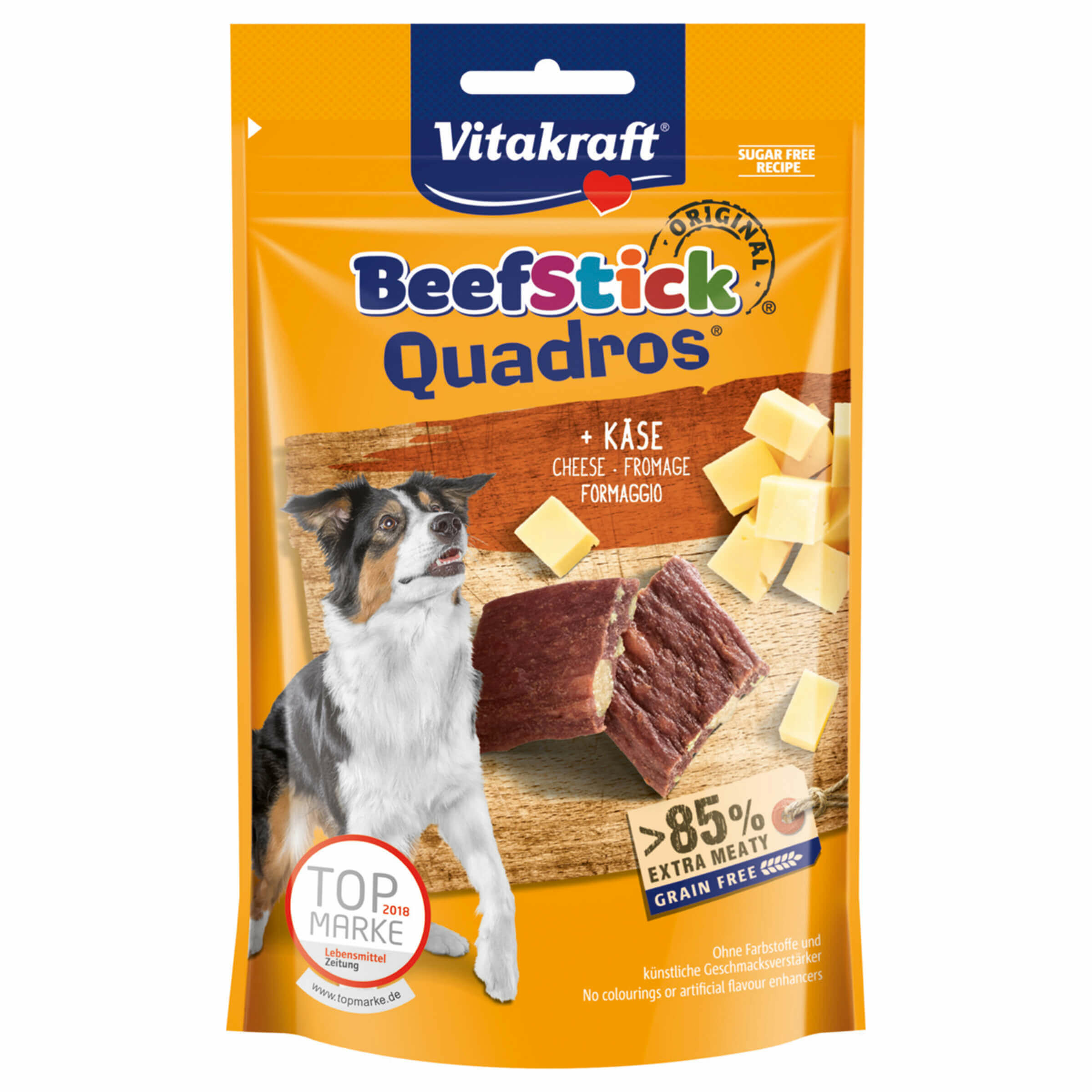 Vitakraft Beef-Stick Quadros Fromage