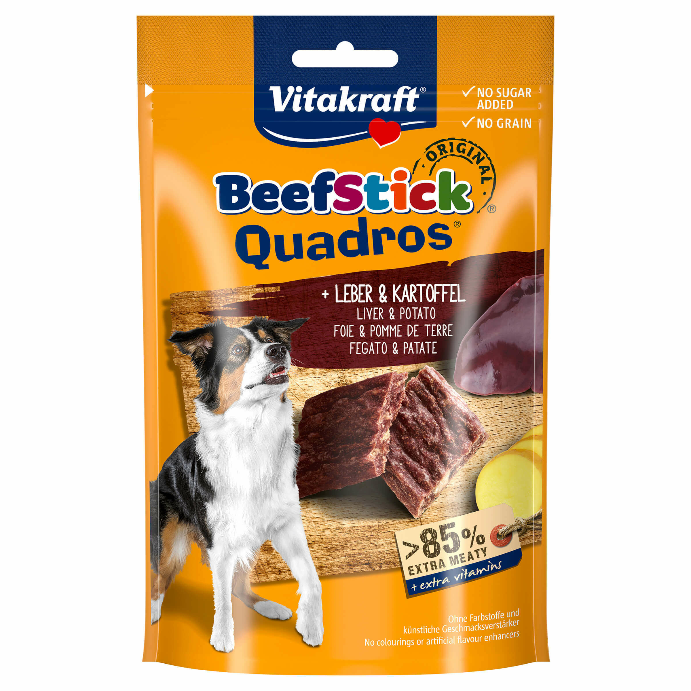 Vitakraft Beef-Stick Quadros Foie & pommes de terre