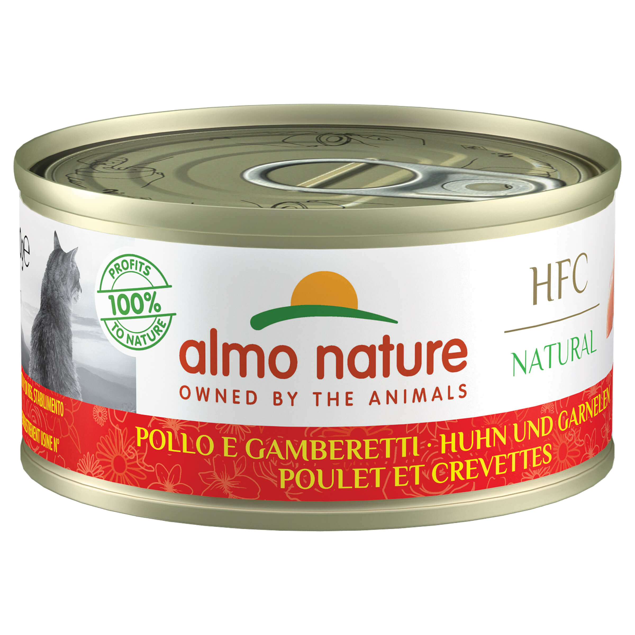 Almo Nature Cat Legend Poulet avec crevettes 70g