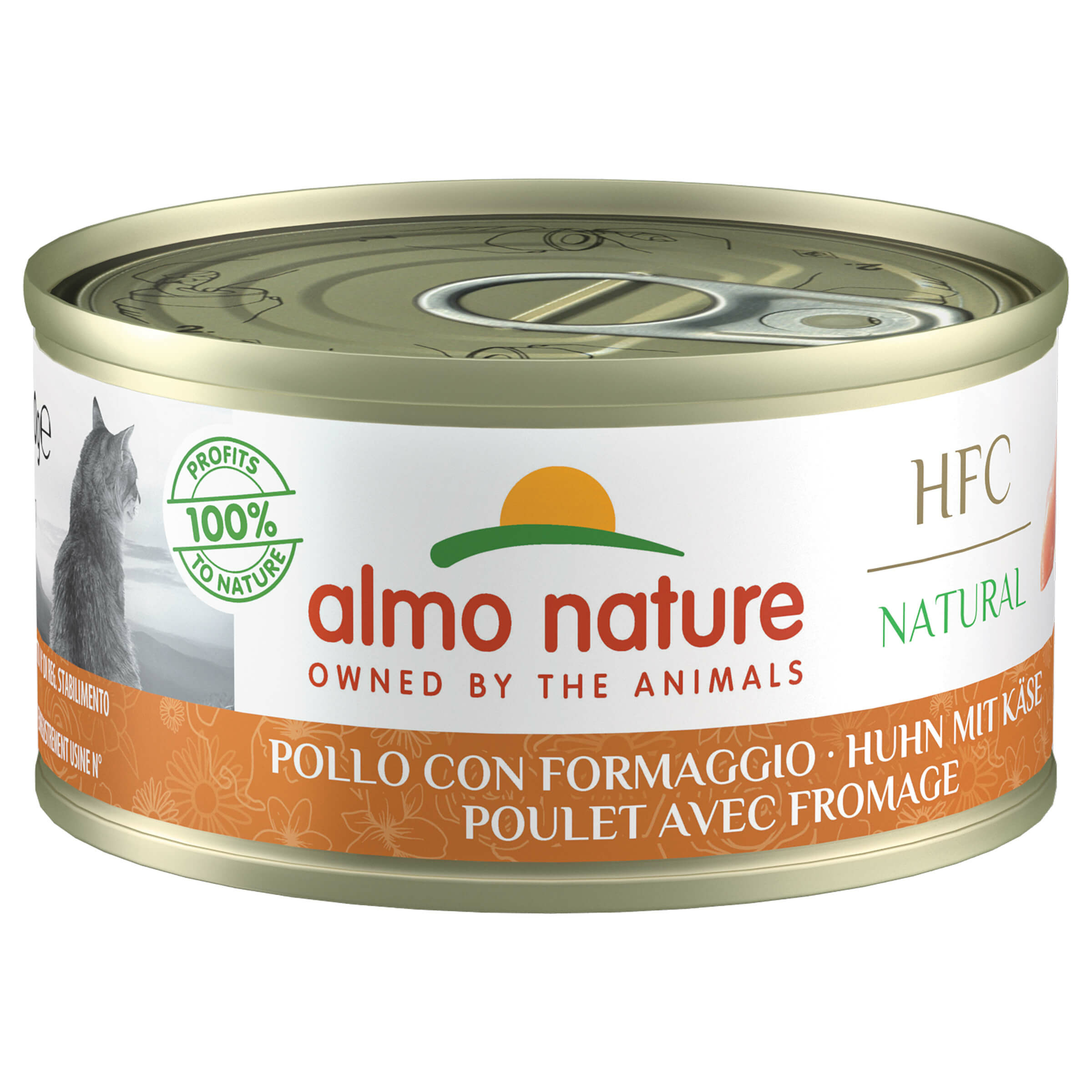 Almo Nature Chat Poulet & Fromage 24x70g