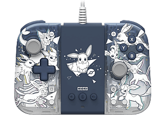 HORI Ensemble de fixation compact Split Pad pour Nintendo Switch (Eevee Evolutions) - Contrôleur (Bleu/Blanc/Gris)