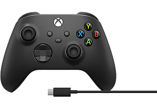 Microsoft Contrôleur Xbox Carbon Schwarz de gaming