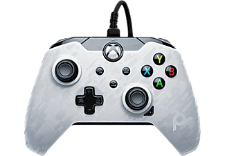 Manette filaire Pdp pour Xbox Séries X/S Blanc camouflage
