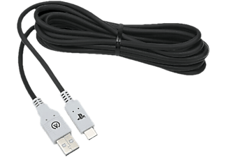 Câble de charge USB type C Acco pour PS5 3 m Noir