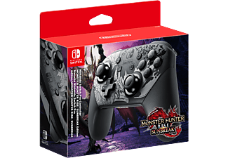 Manette sans fil Pro Controller pour Nintendo Switch Edition Monster Hunter Rise Sunbreak