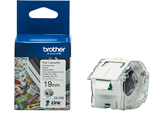 Brother Couleur sans fin rouleau d'étiquettes Cz-1003 19mm/5m Vc-500W Imprimante à étiquettes