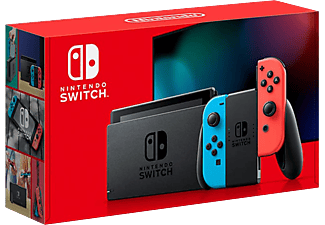 Console Nintendo Switch avec paire de Joy-Con Rouge et Bleu Neon V2