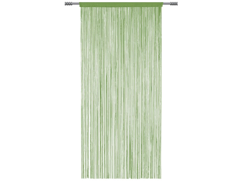 Rideau NEW VEGAS 90x245cm patte / galon fronceur transparent vert