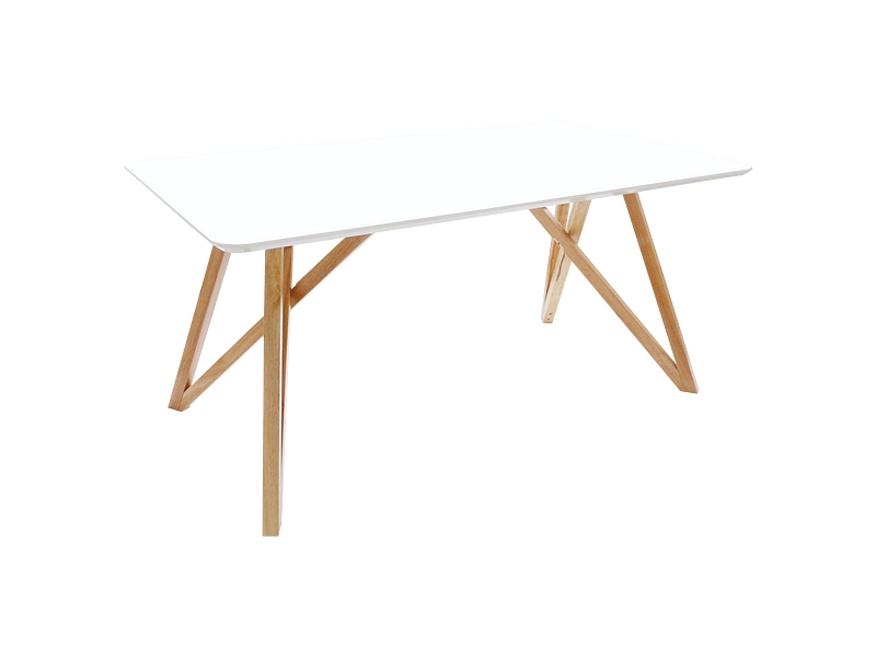 Table SVEN 180x90x75cm blanc