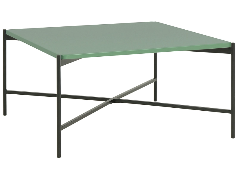 Table basse ALEX 81x81x43cm vert