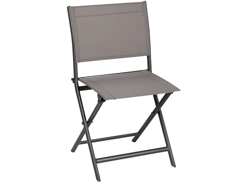 Chaise de jardin COLOR Aluminium gris