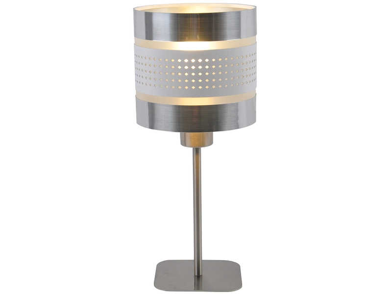 Lampe de table SUBLIME 37cm argenté