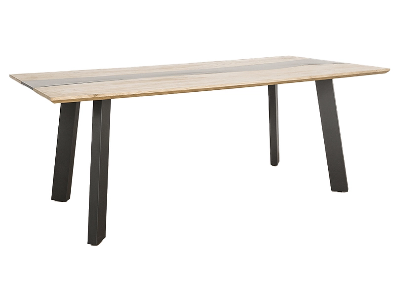 Table RIVER 200x100x75cm chêne