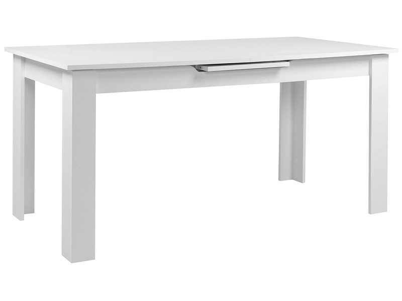 Table extensible BIRMINGHAM 75-200x160x80cm blanc